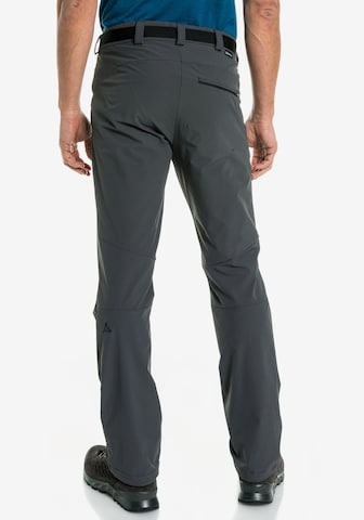 Regular Pantalon outdoor 'Wendelstein' Schöffel en gris