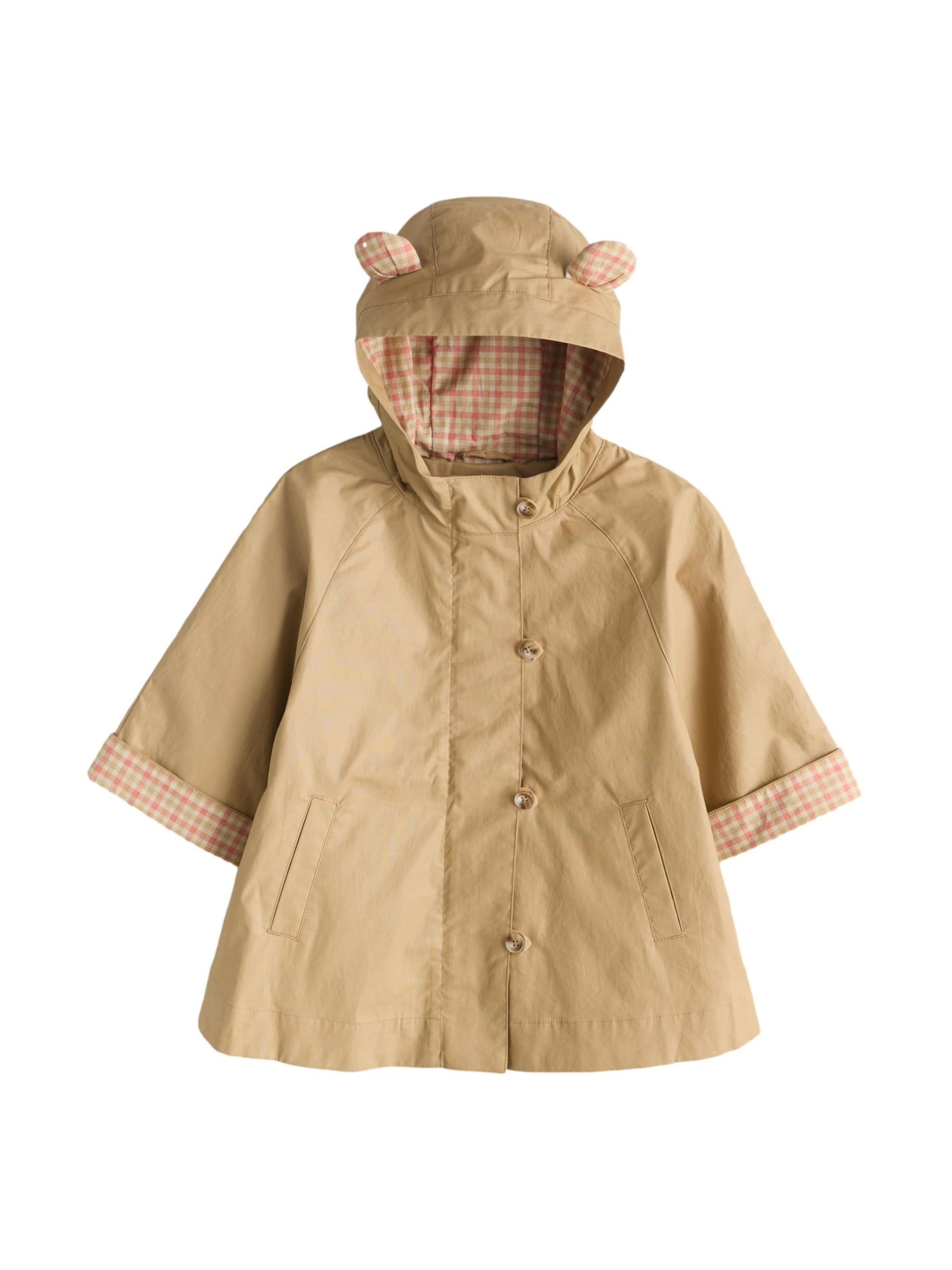 Next Пальто в Бежевый: спереди