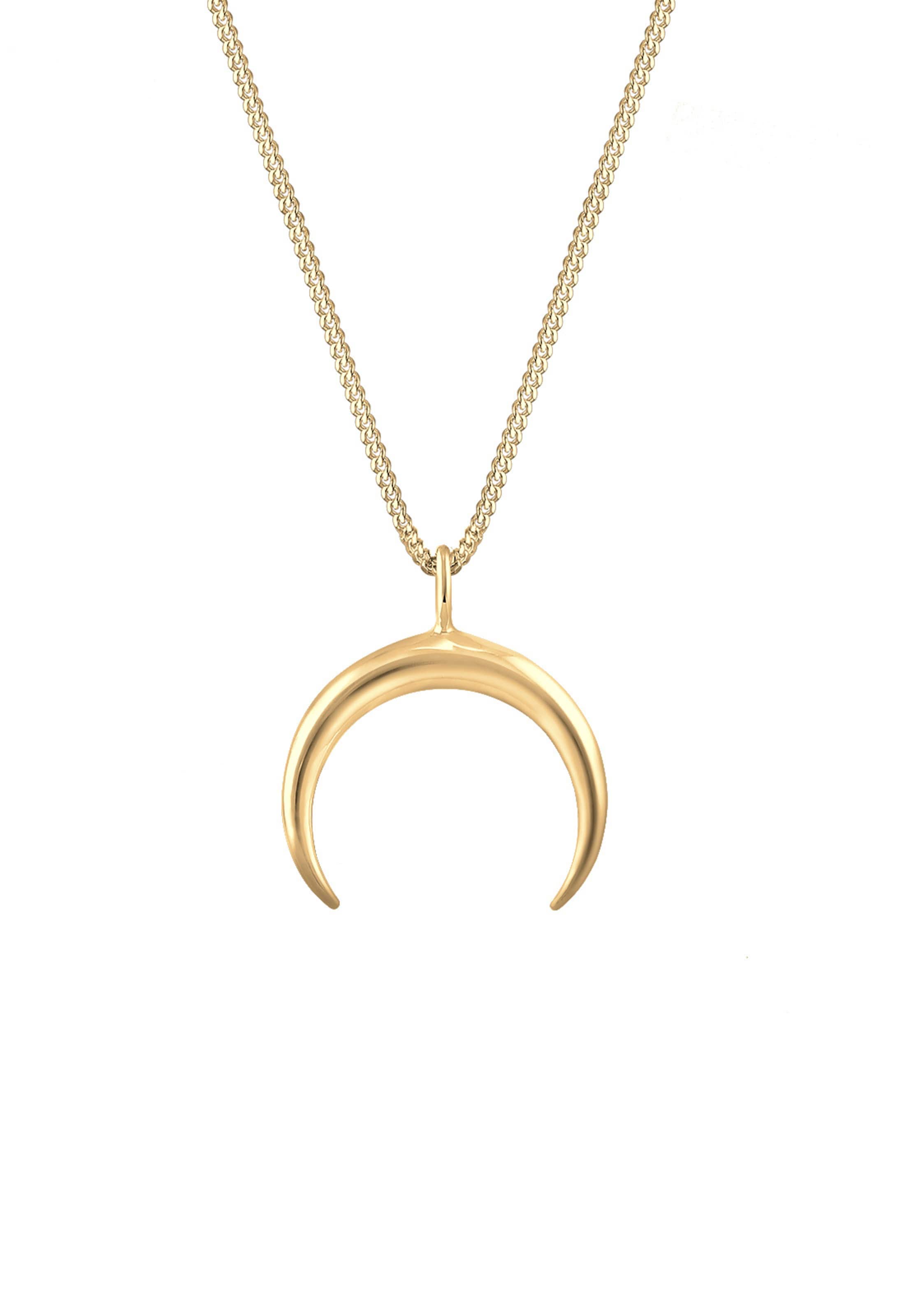 ELLI Kette 'Halbmond' in Gold