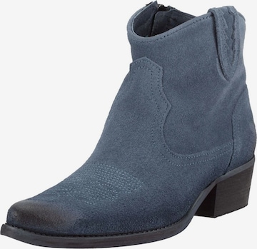 Bottines 'West B504' FELMINI en bleu : devant
