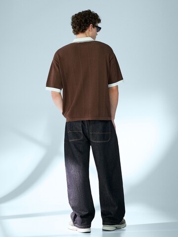 Bershka Tønde Jeans i blå