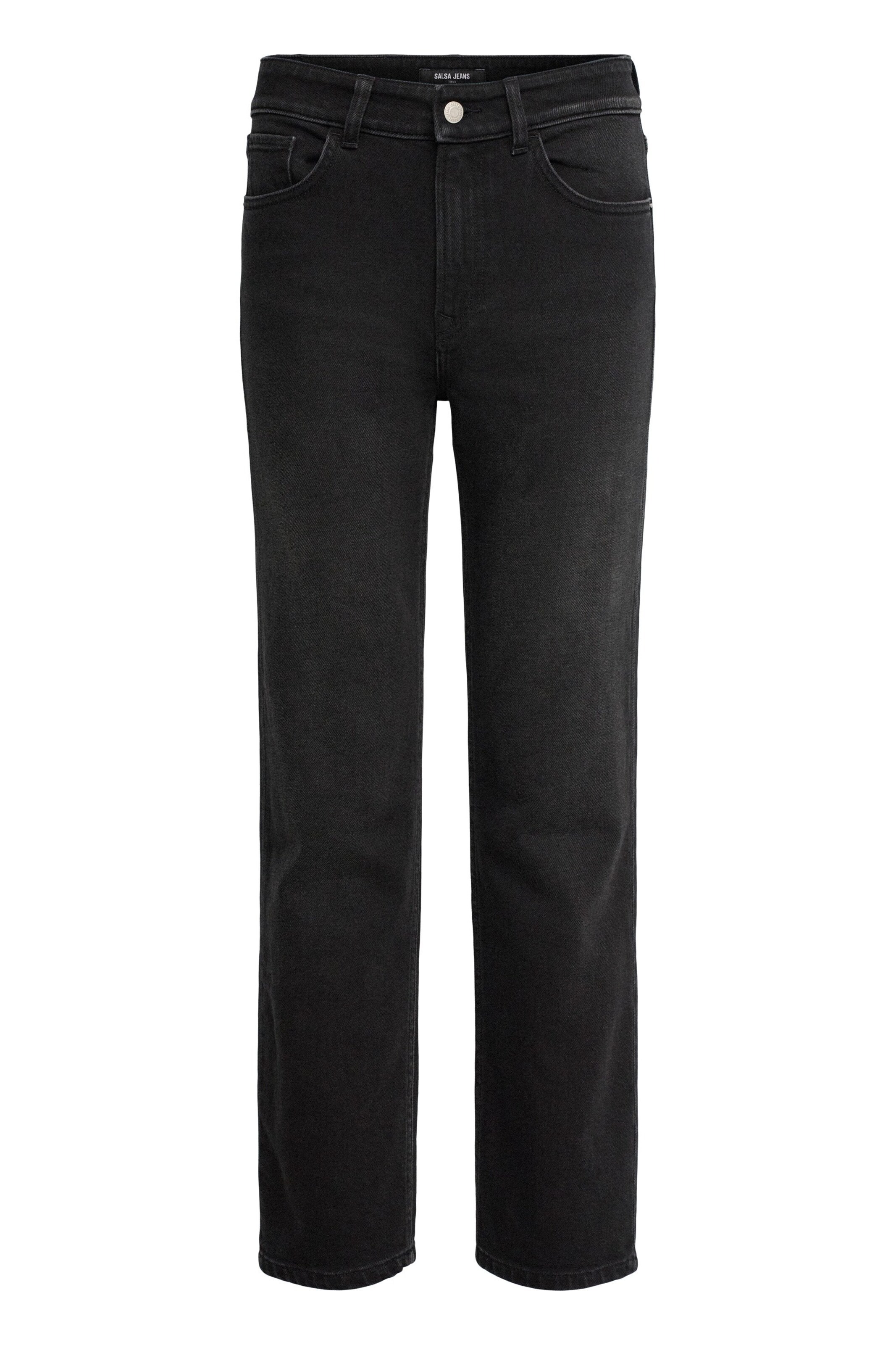 Effilé Jean Salsa Jeans en noir : devant