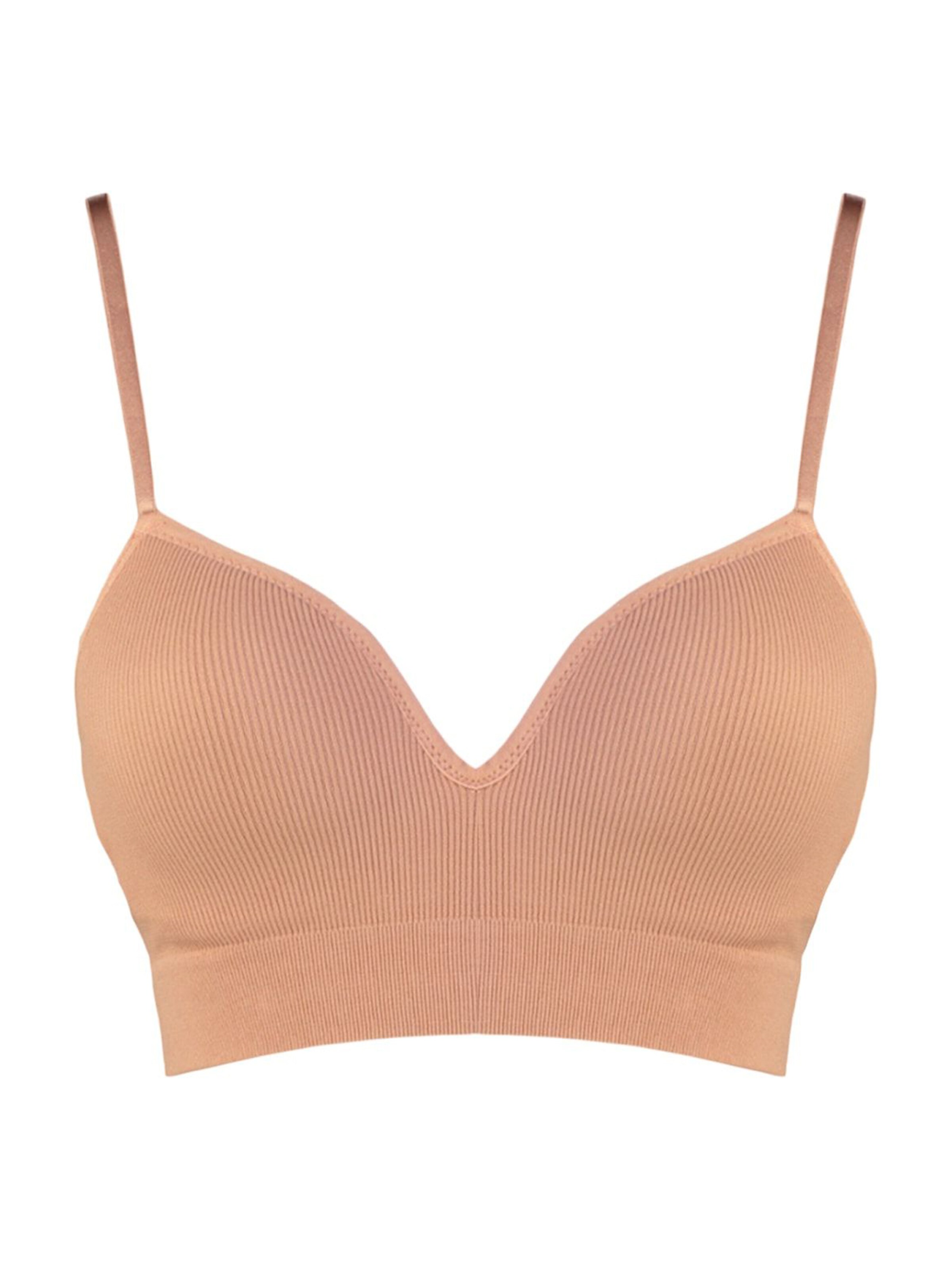 Trendyol Bustier Melltartó - rózsaszín: elől