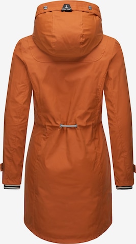 Peak Time Raincoat in Orange