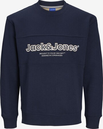 Felpa 'LAKEWOOD' di JACK & JONES in blu: frontale