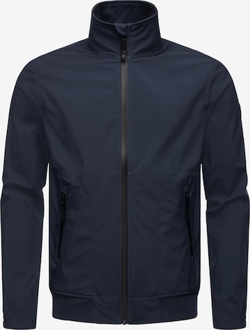 Ragwear Weatherproof jacket 'Colwie' in Blue: front