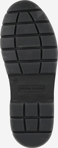 TOM TAILOR حذاء تشيلسي بلون أسود