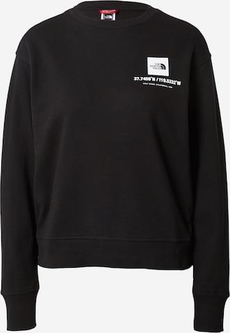 THE NORTH FACE Sweatshirt in Schwarz: predná strana