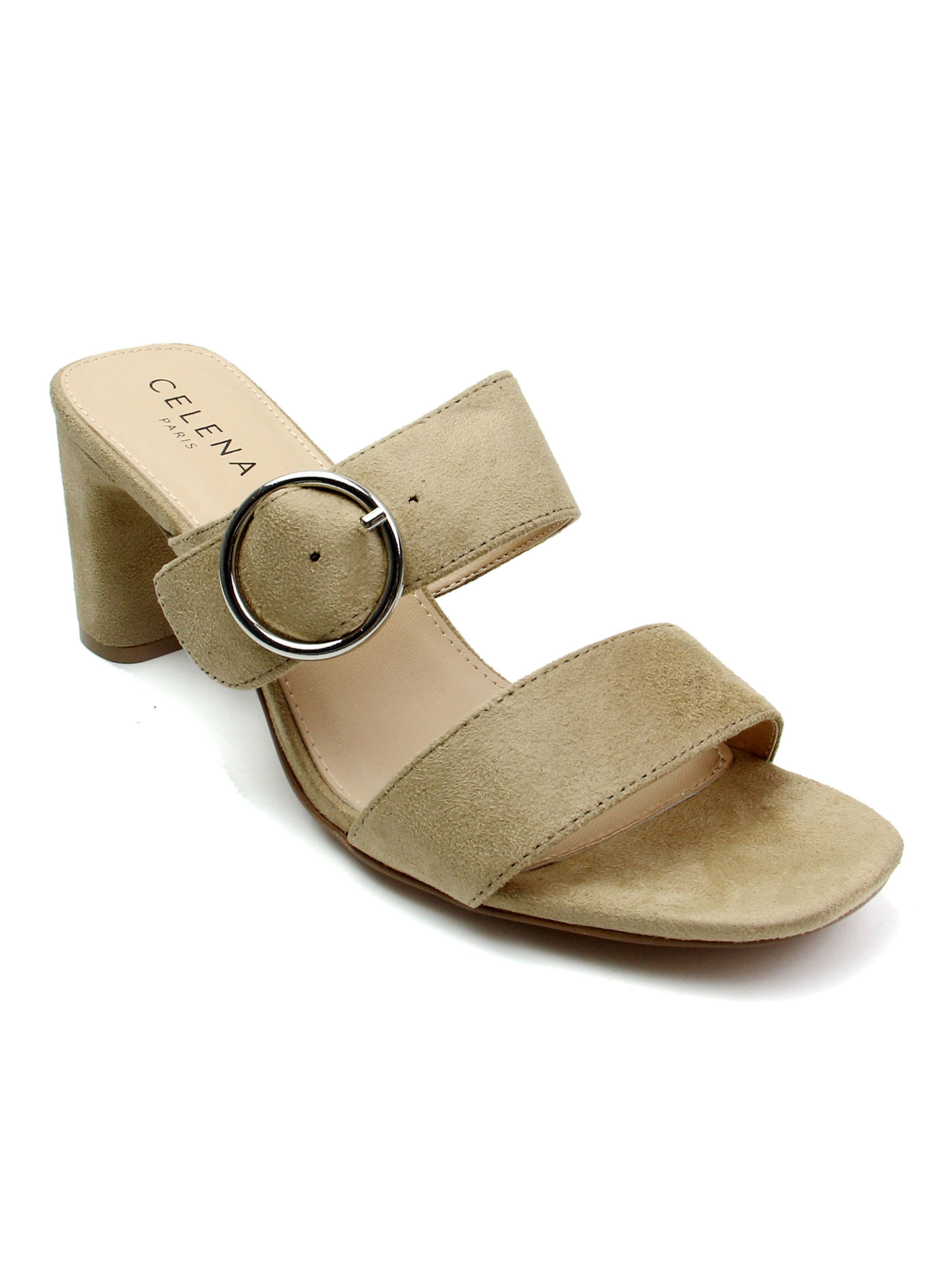 CelenaNatikače s potpeticom 'Cattaleya' - smeđa boja