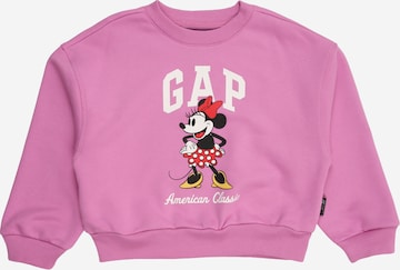Bluză de molton de la GAP pe roz: față