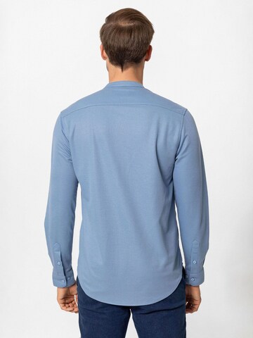 Regular fit Camicia 'Riccardo' di Antioch in blu