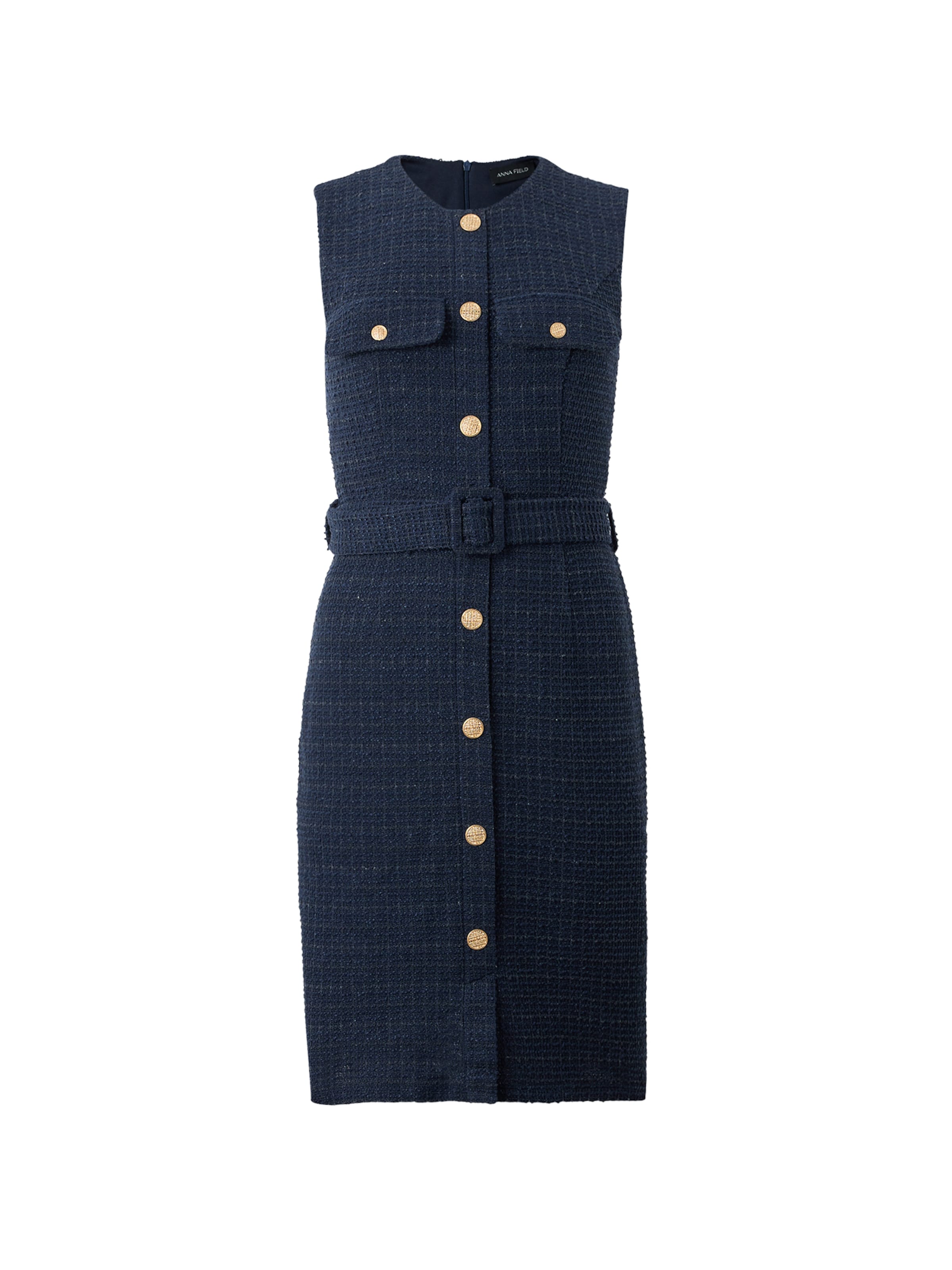 Tubino di Anna Field in blu: frontale