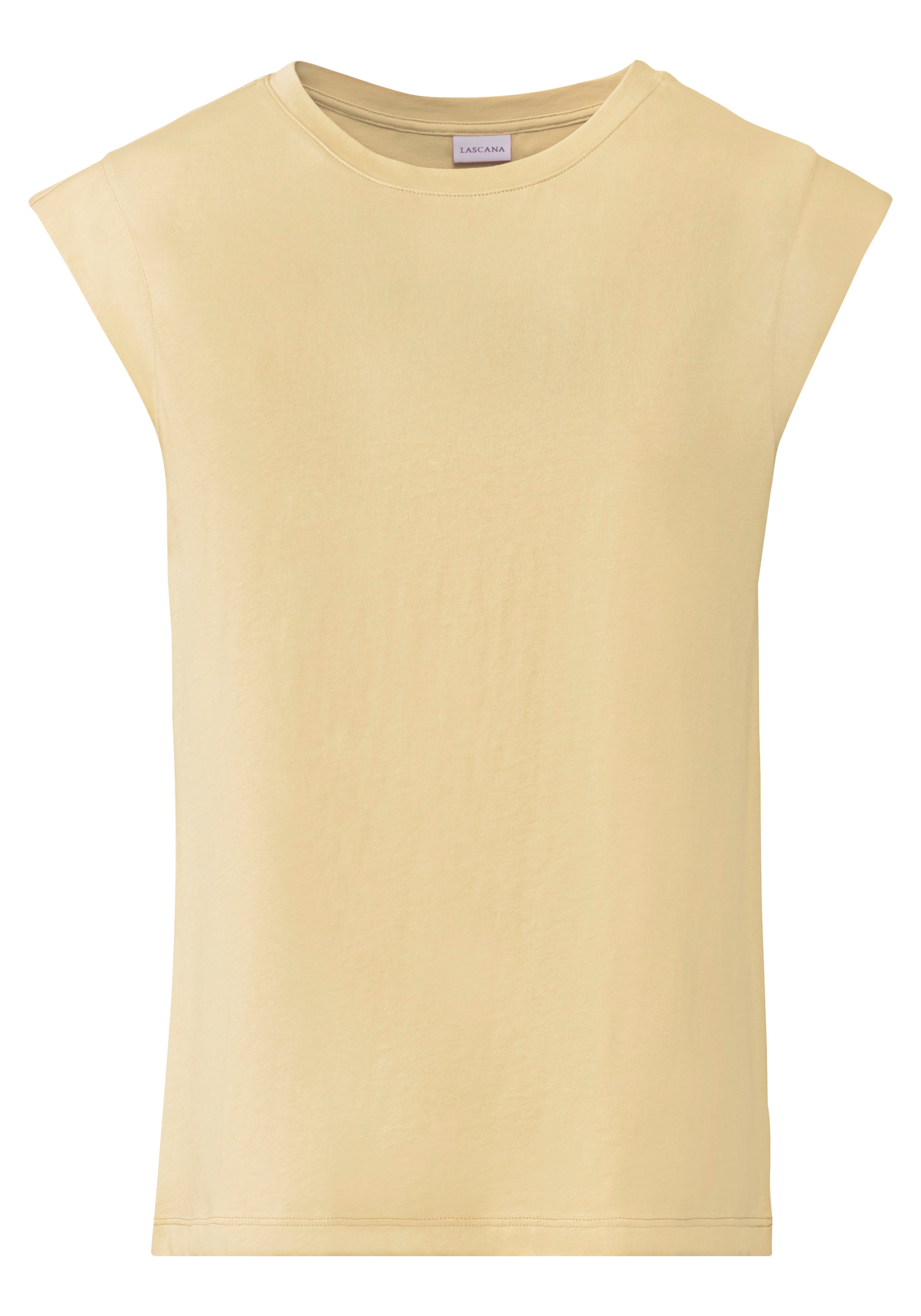 LASCANA - Camiseta en beige: frente