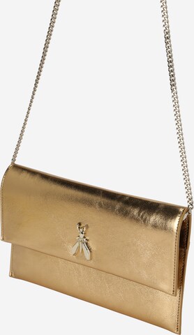 PATRIZIA PEPE Clutch in Gold: front