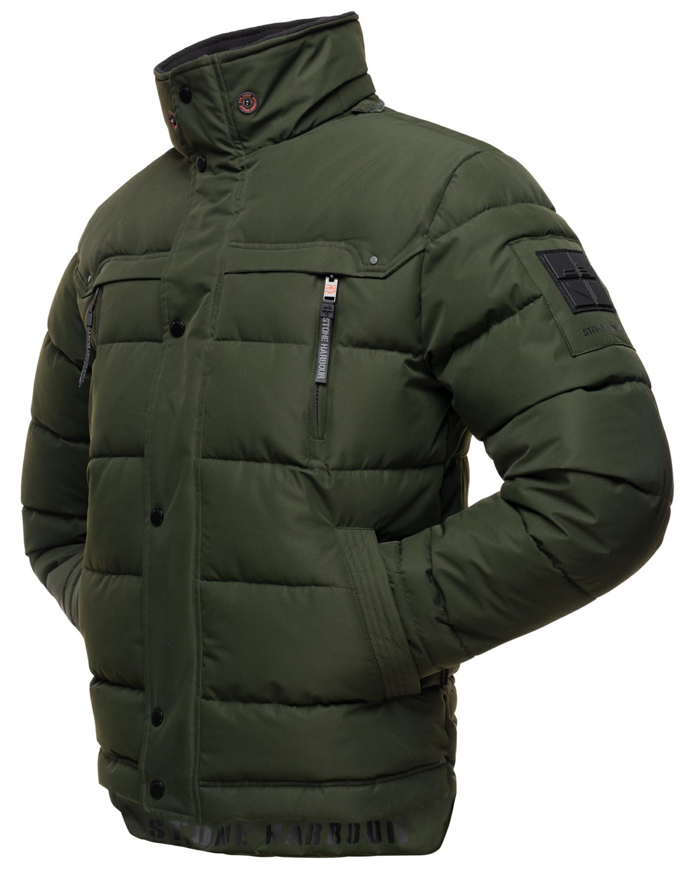 STONE HARBOUR Winter jacket 'Witaas' in Green