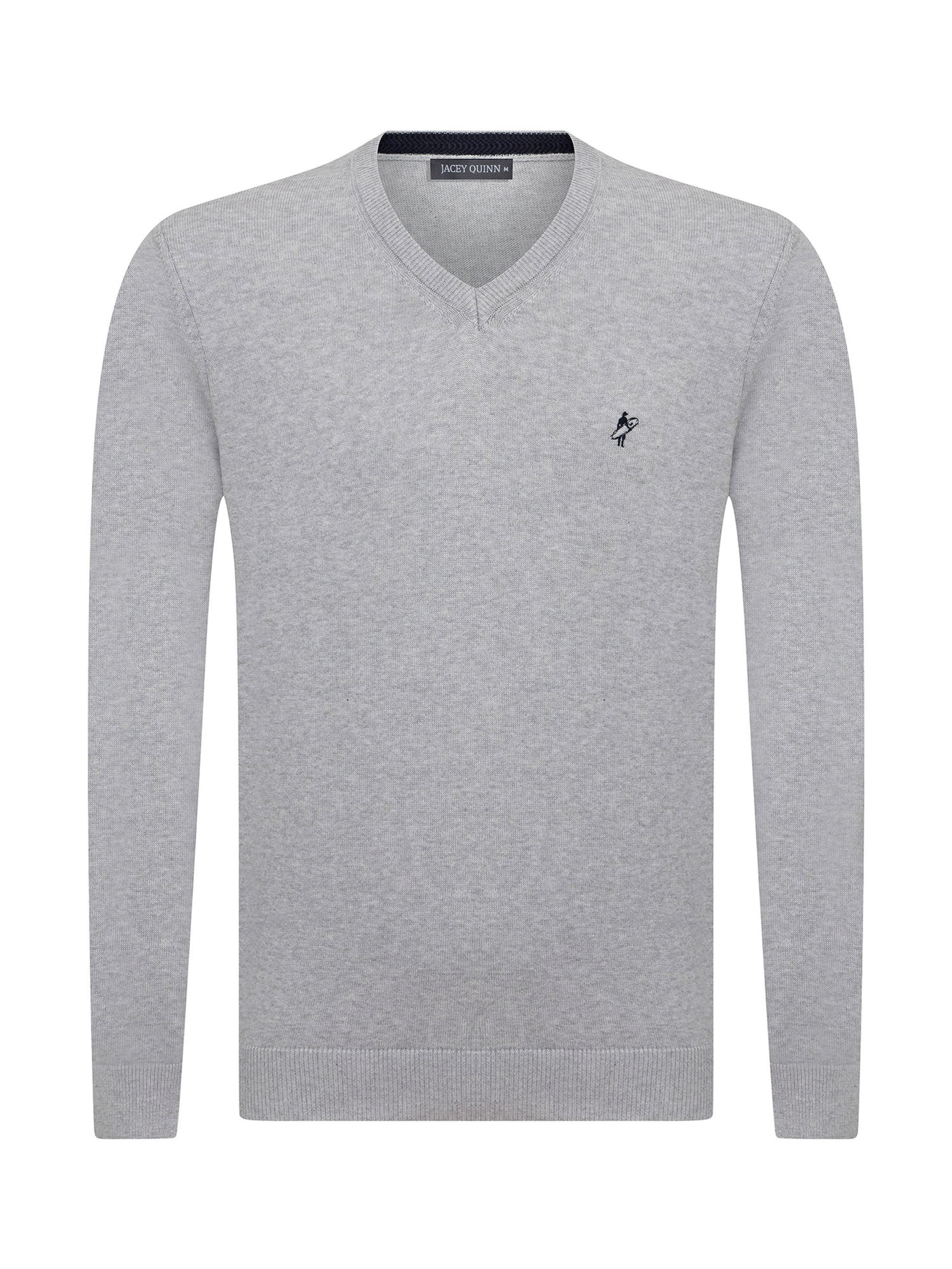 pelēks Jacey Quinn Džemperis: no priekšpuses
