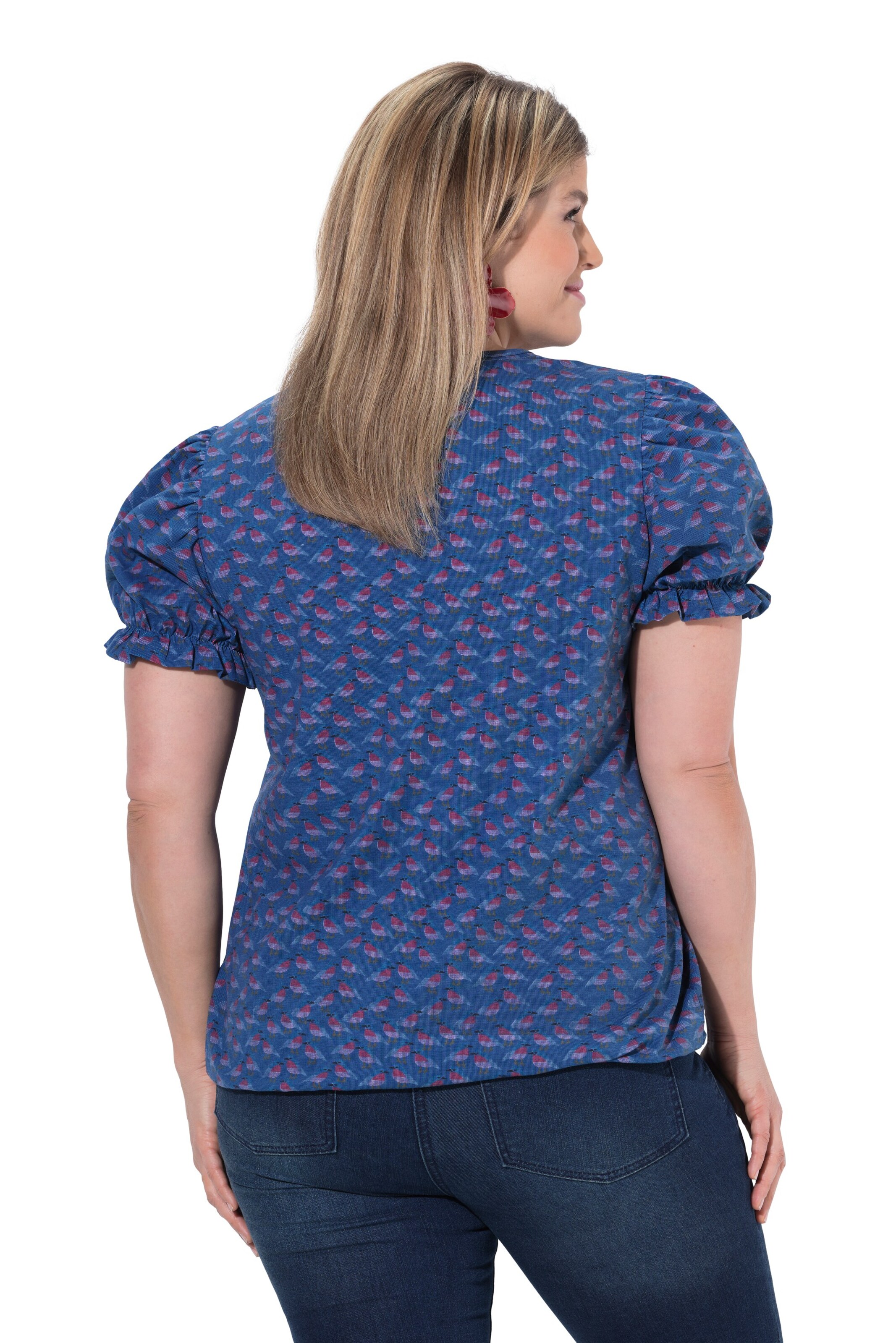 Ulla Popken Shirt in Blauw