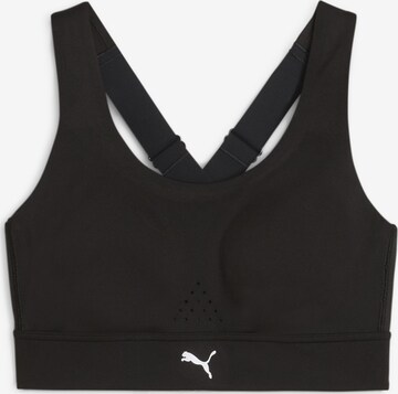 PUMA Sports bra 'PWRbreathe' in Black: front