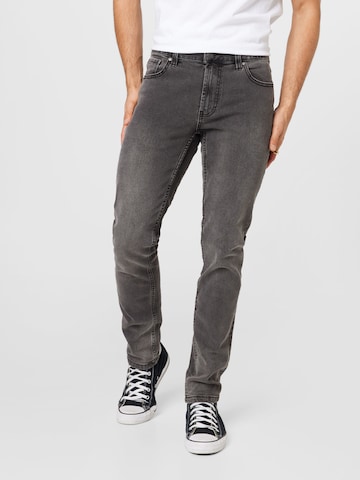 Denim Project Slimfit Jeans 'Mr. Red' i grå: forside