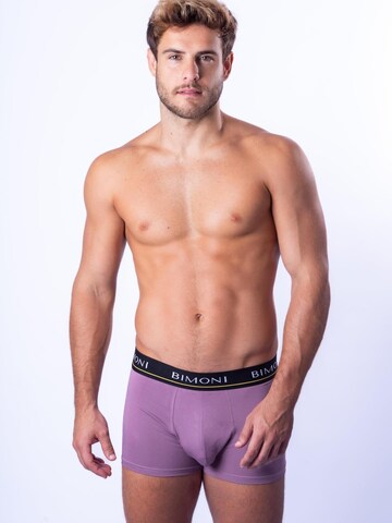 BIMONI Boxer shorts in Purple