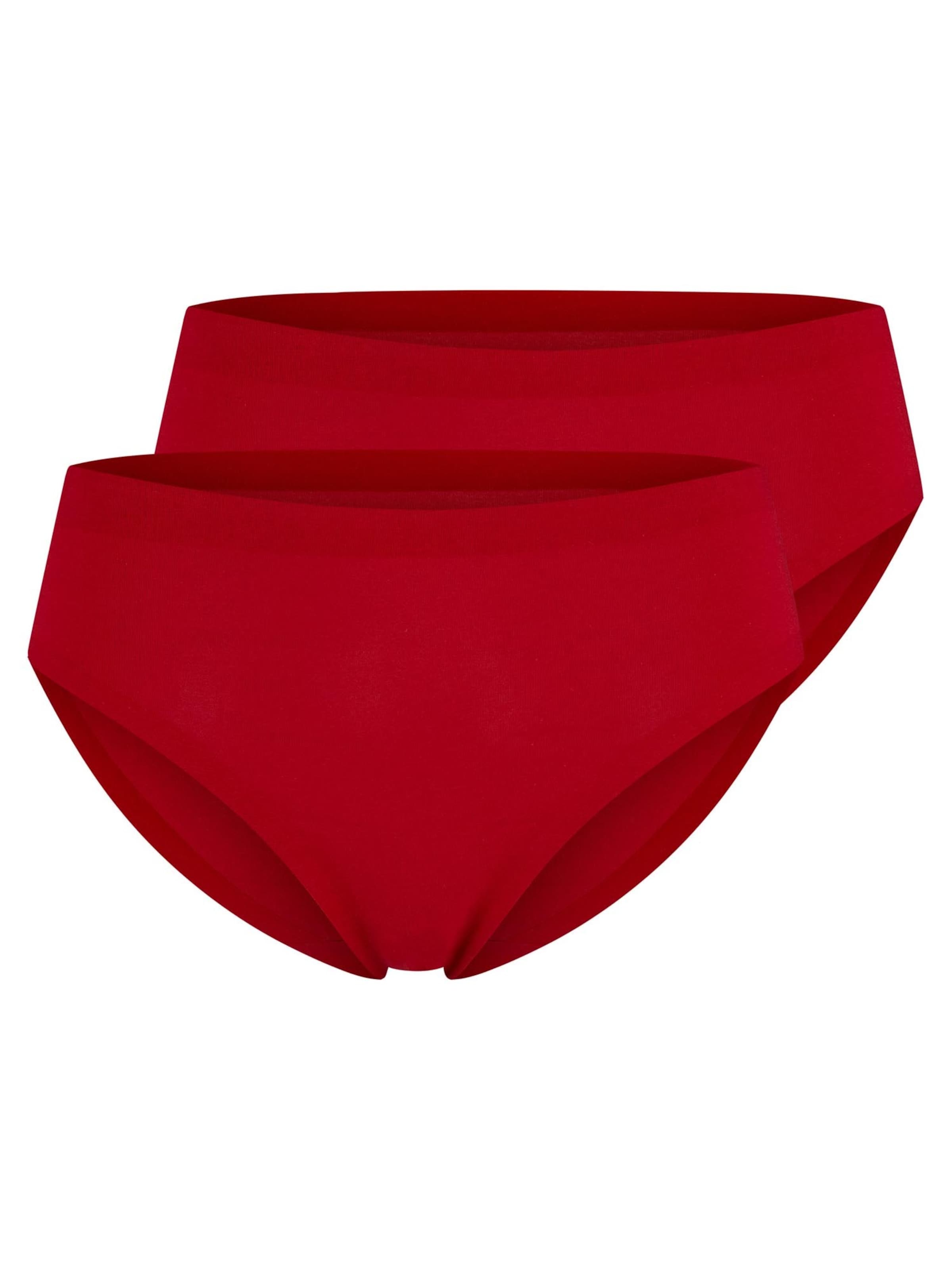 Mey Boyshorts 'Natural Second Me' in Red: front