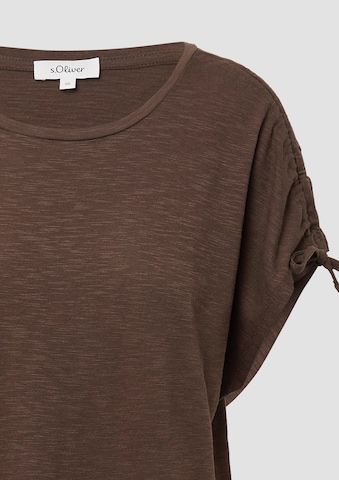 s.Oliver Shirt in Bruin