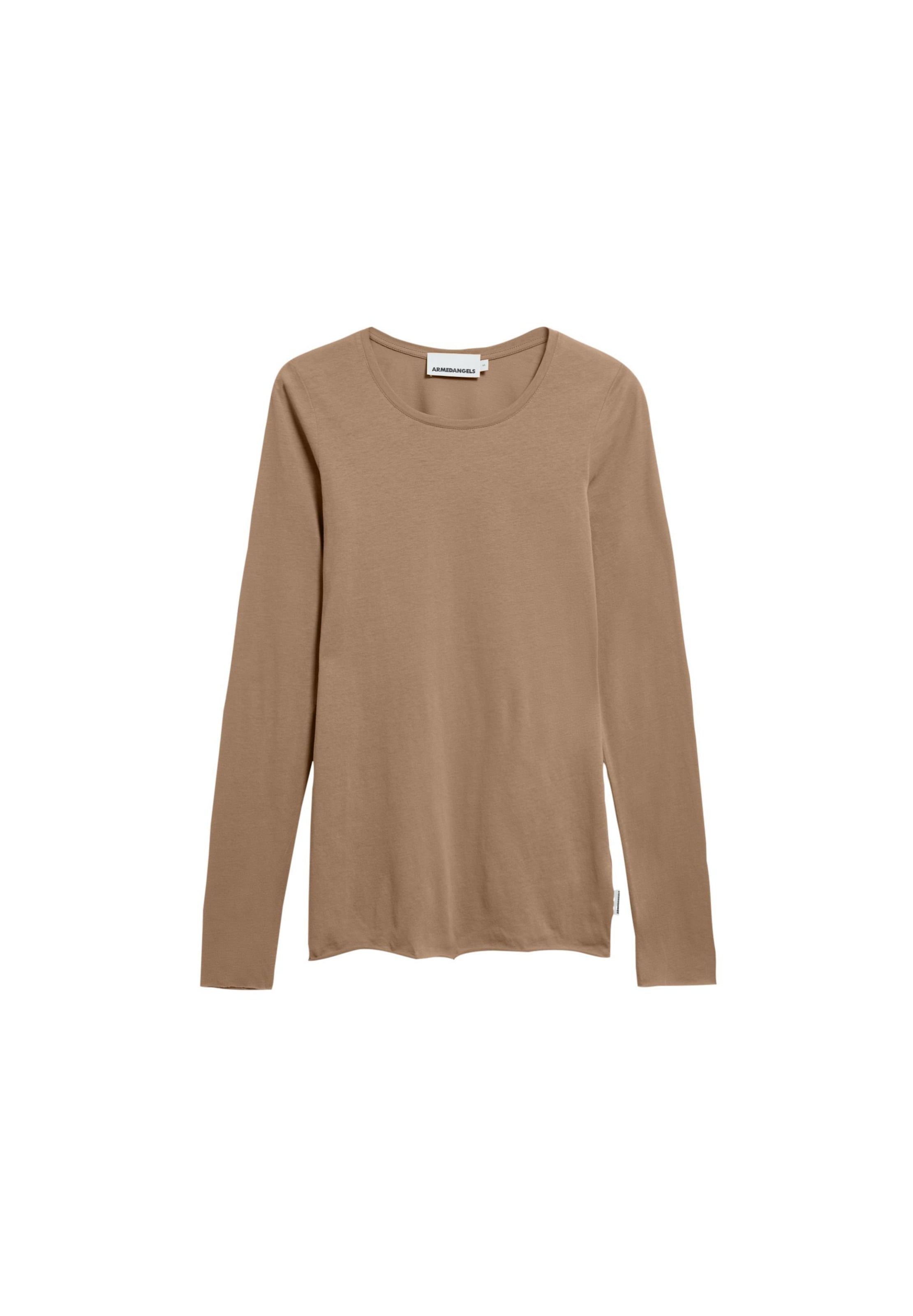 ARMEDANGELS Shirt in Braun: Vorderseite
