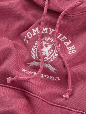 Tommy Jeans Μπλούζα φούτερ σε κόκκινο