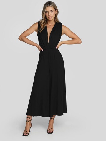 Madnezz House Kleid 'Candela' in Schwarz: Vorderseite