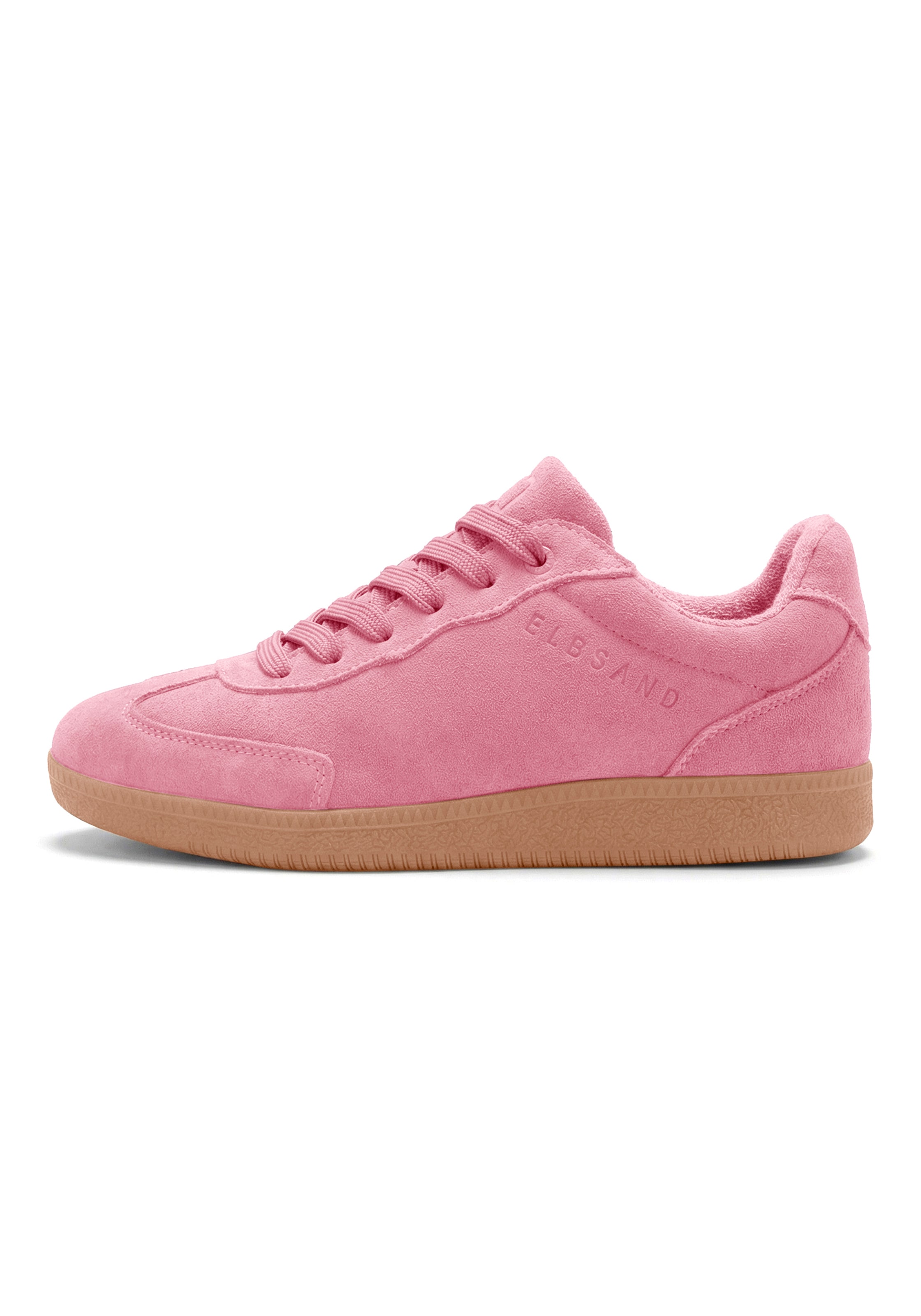 Baskets basses Elbsand en rose