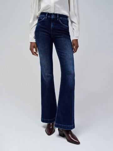 Salsa Jeans Flared Jeans 'Faith' in Blauw: voorkant