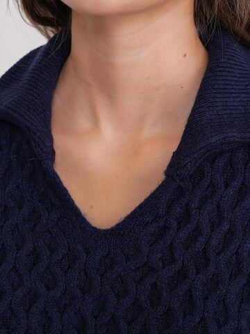 Pullover di MixRay in blu