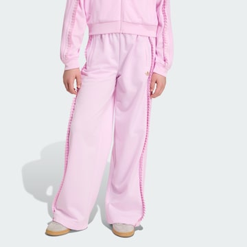 ADIDAS ORIGINALS - Pierna ancha Pantalón 'Firebird ' en rosa: frente