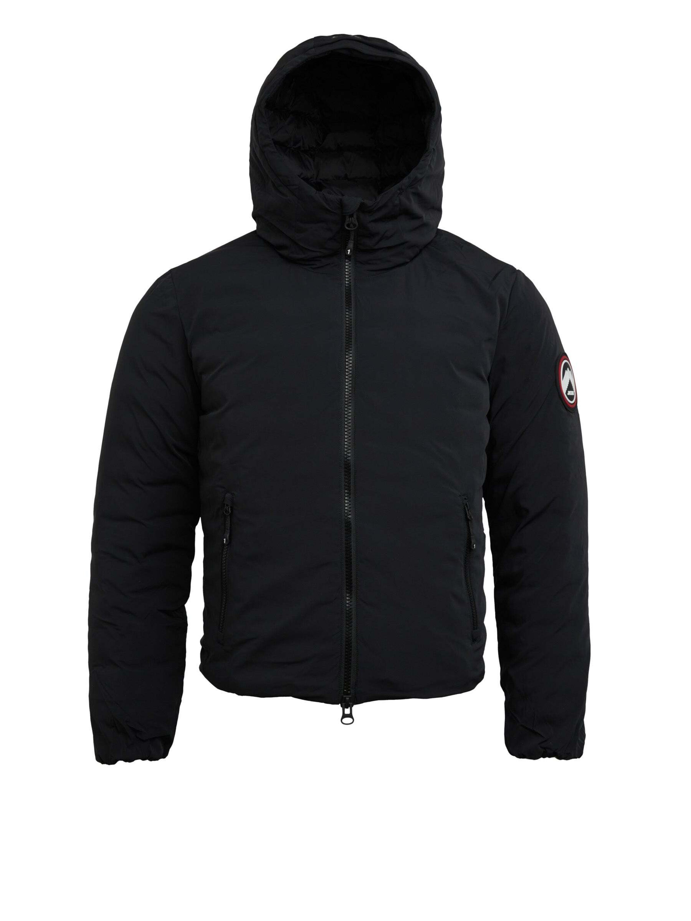 JACK1T Performance Jacket 'Cosmos' in Black: front