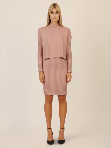 APART Workwear in Pink: front