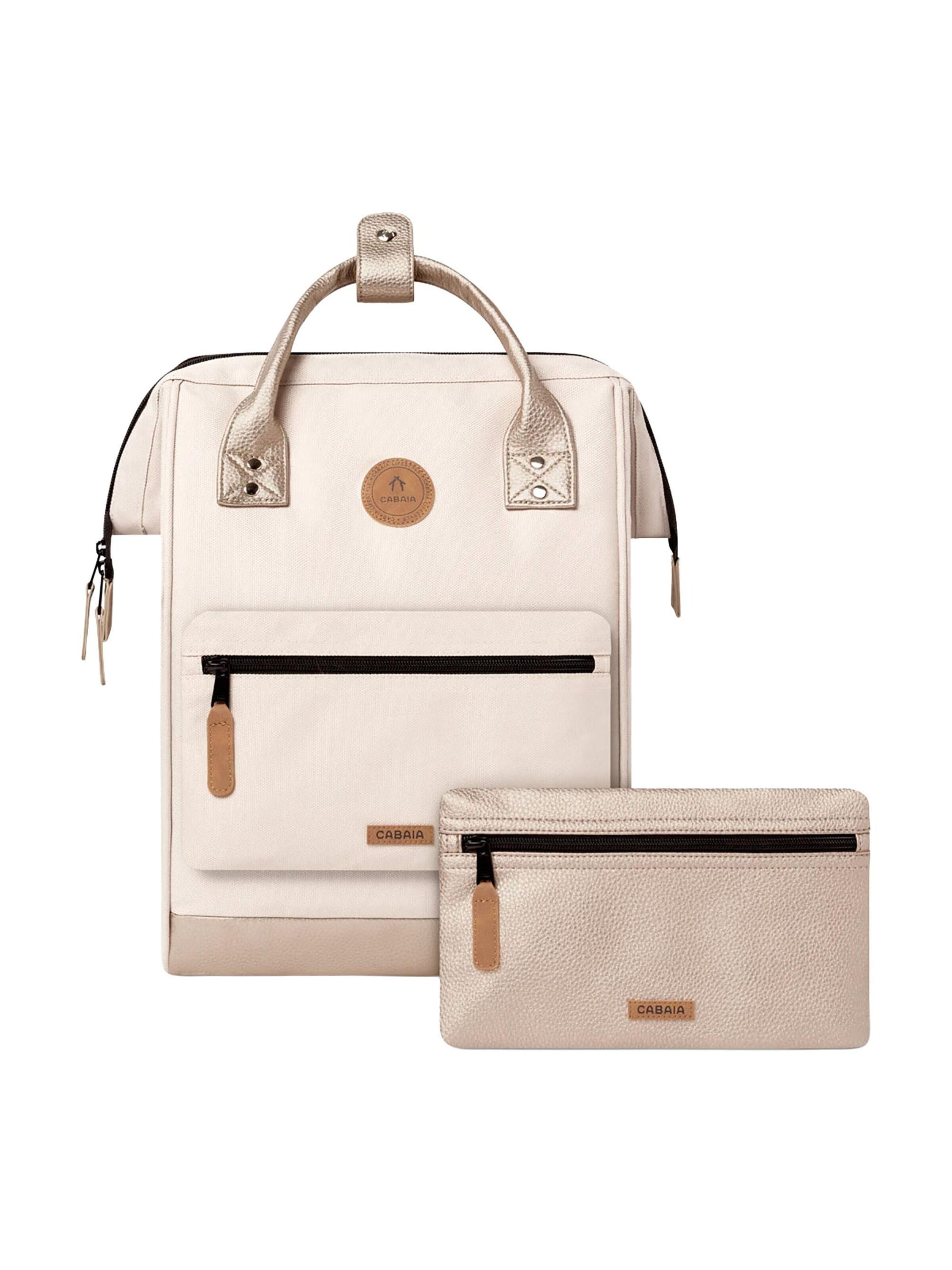 Cabaia Backpack 'Algiers M' in Beige: front