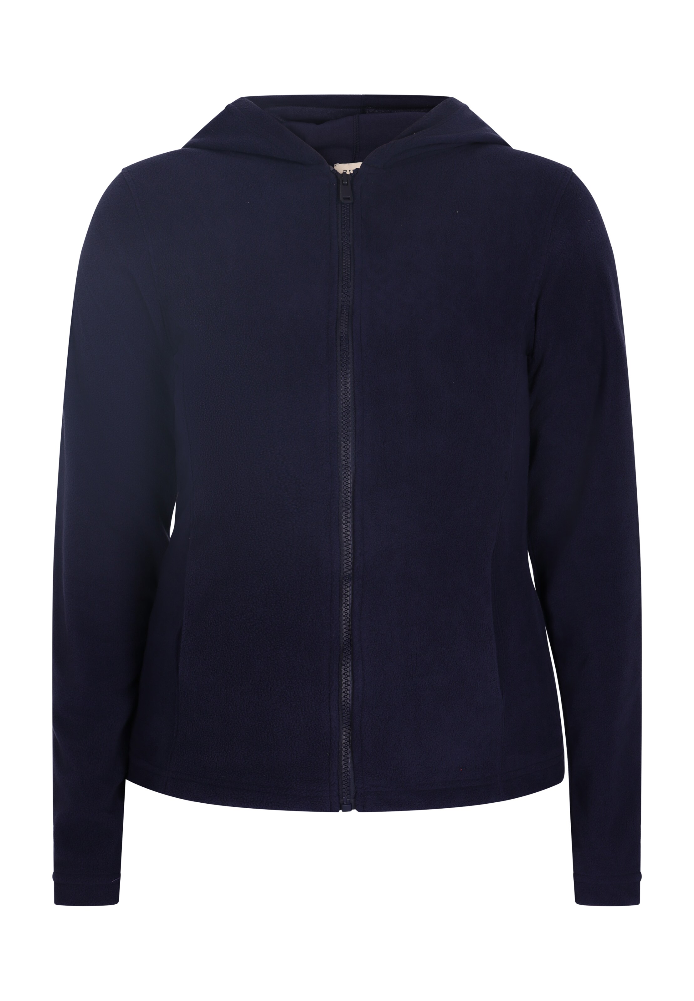ZITHA Fleece jas in Blauw: voorkant