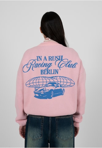 Sweat-shirt 'Vortex' Prohibited en rose
