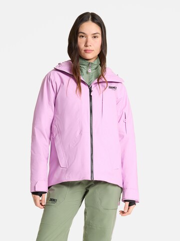 ZIENER Winter Jacket 'RAYKA-Z' in Pink: front