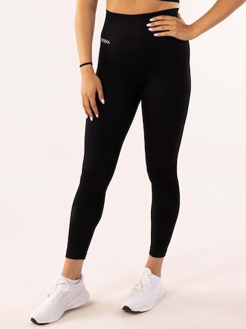 Divina Skinny Sportsbukser i sort