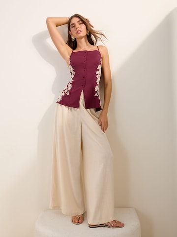 Camicia da donna di Friends Like These in rosso