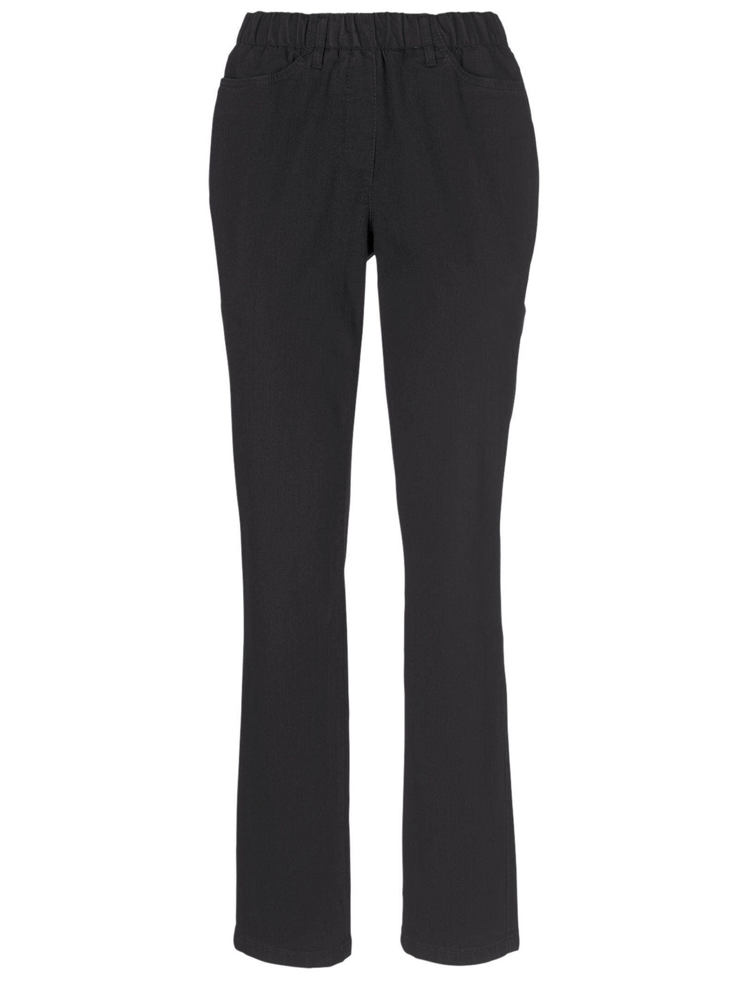 Jean 'Louisa' Goldner en noir : devant