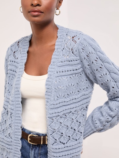 Geacă tricotată Lipsy pe albastru, Vizualizare produs