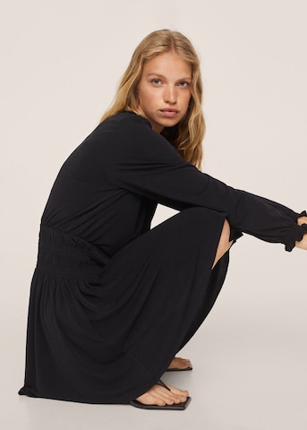 Robe 'Moss' MANGO en noir