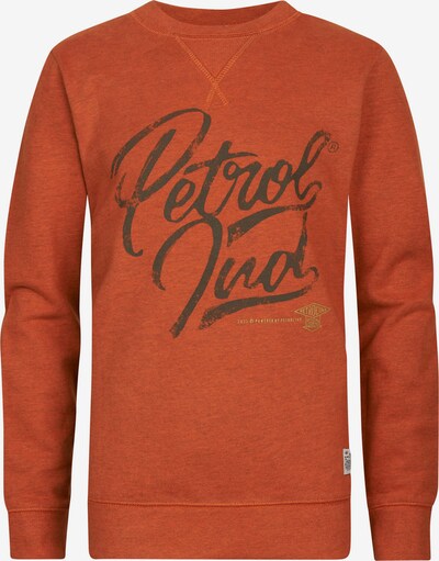 Petrol Industries Sweatshirt 'Wheaton' in grau / orange, Produktansicht