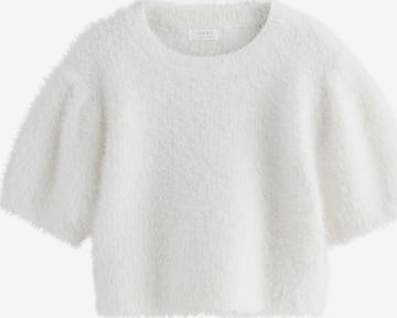 Pull-over Next en blanc : devant