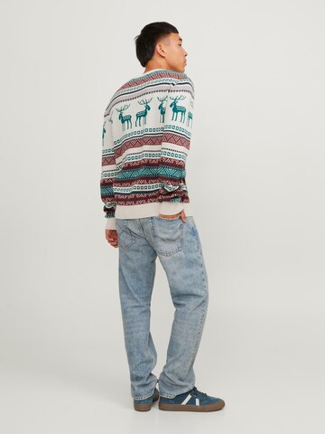 JACK & JONES Sweater 'Snowball' in Mixed colors