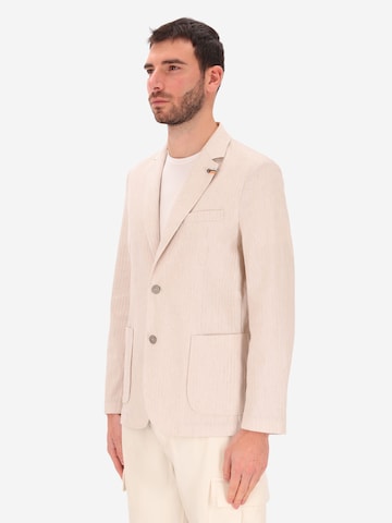Coupe regular Veste de costume Distretto12 en beige