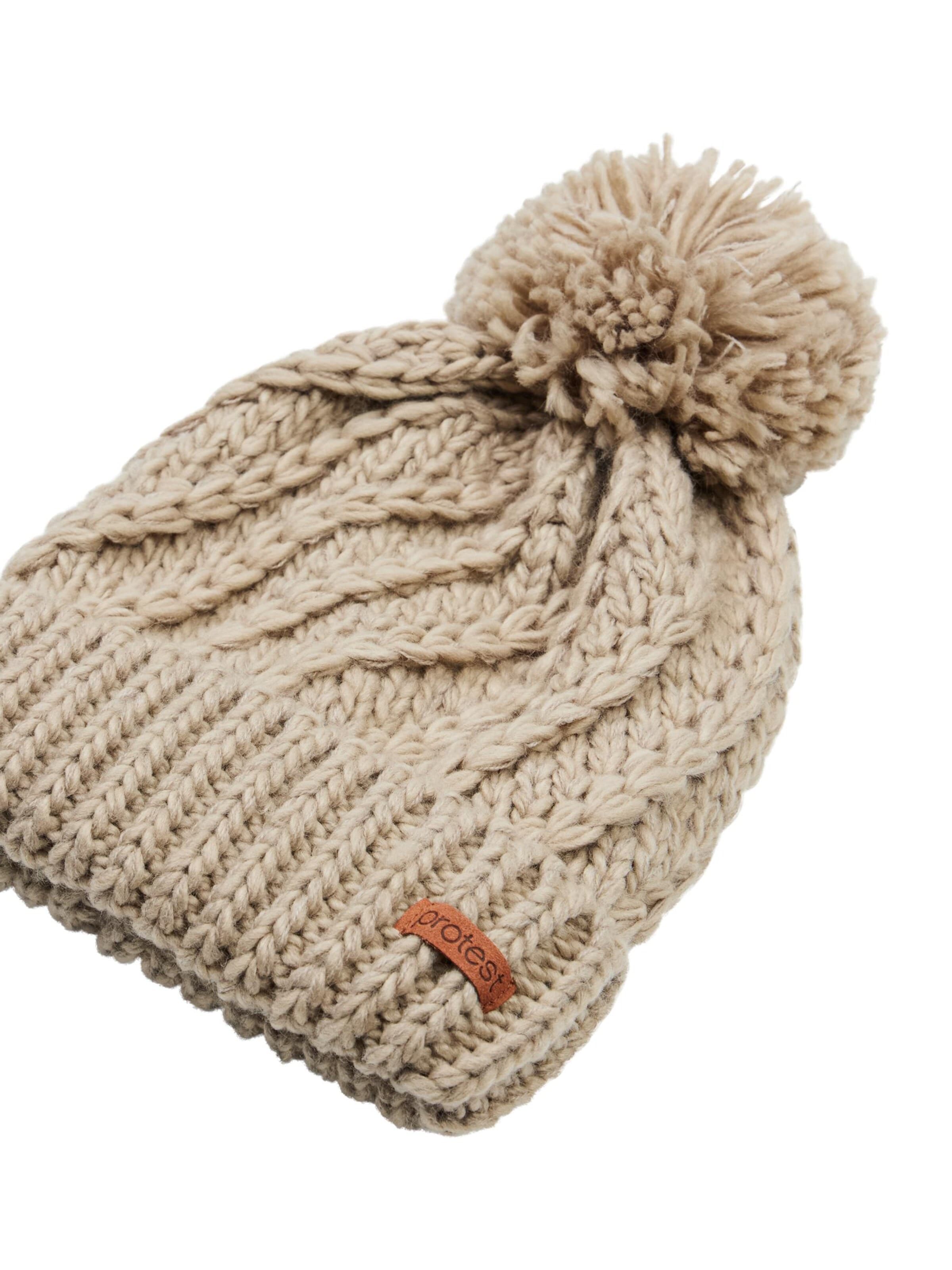 PROTEST Beanie 'PRTPAISLEY24' in Brown