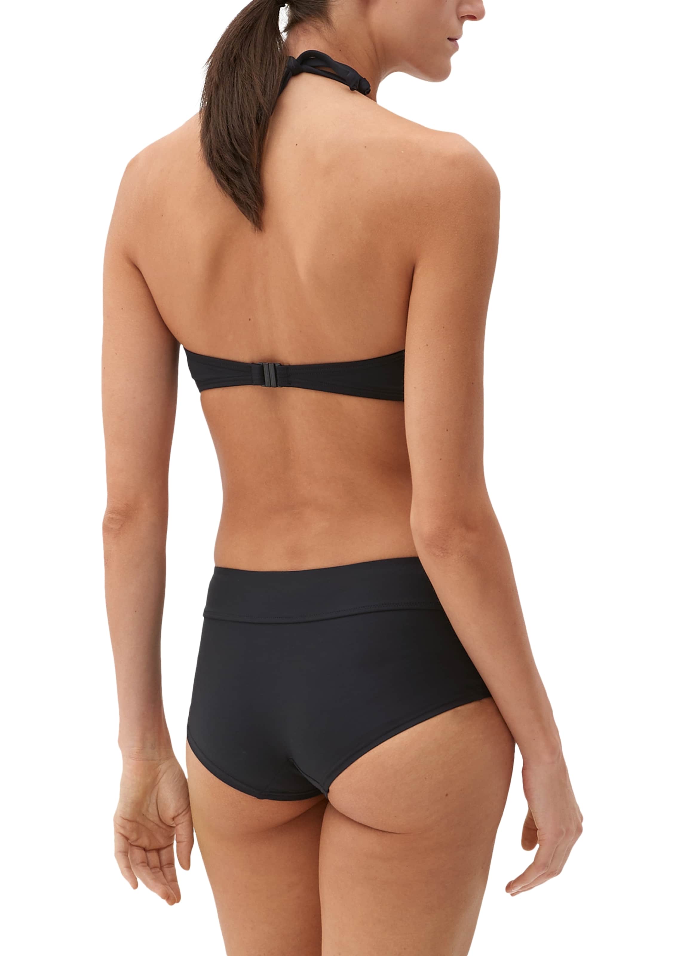 s.Oliver - Bandeau Top de bikini 'Spain' en negro